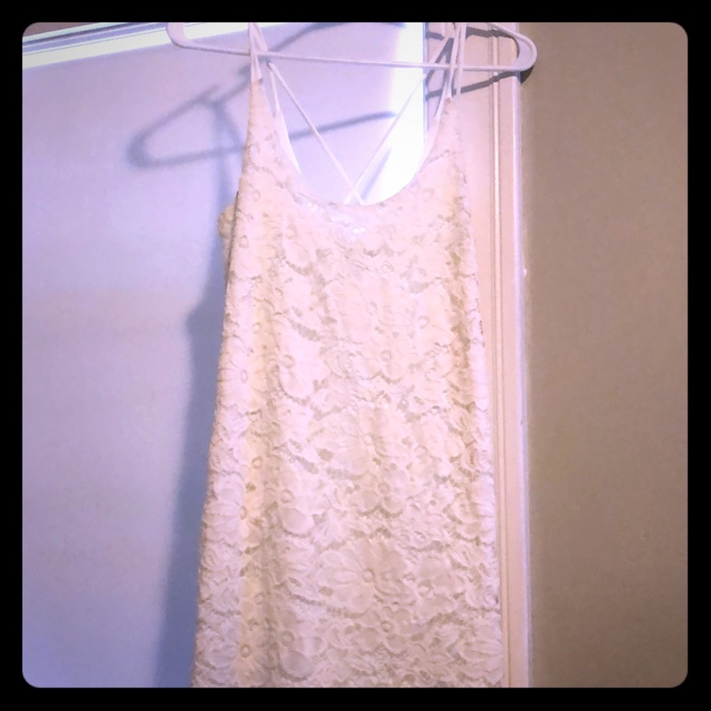 White dress